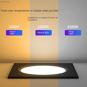 Lámpara de Techo LED Moderna IP65 Empotrada, Rectangular, de Doble Cabezal, para Tiendas, Oficinas y Apartamentos - Product Image 3