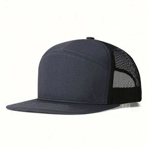 Vente Chaude en Gros Casquettes Snapback 5 Panneaux de Haute Qualité Richardson 168 Personnalisées, Chapeaux Trucker Tendance pour l'Extérieur et Décontractés avec Impression en Relief - Product Image 3