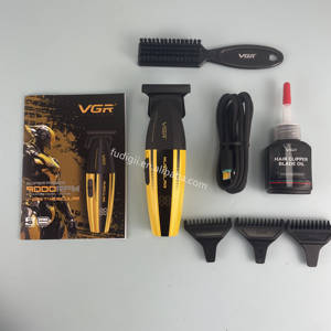 Cortadora de Pelo Profesional Recargable <span class=keywords><strong>Vgr</strong></span> V-285T Salon Barber con <span class=keywords><strong>Motor</strong></span> Bldc de 9000 rpm para Hombre - Product Image 4