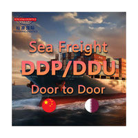 Agente de envío de flete marítimo de China a Qatar por Air Sea Express Alibaba 1688 China Shipping Agent