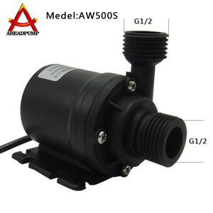 Pompe à eau submersible <span class=keywords><strong>12V</strong></span> à énergie solaire 13 LPM 5M <span class=keywords><strong>batterie</strong></span> moteur à courant continu sans balai vis centrifuge pour le dosage - Product Image 2