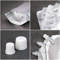 121 emballage de pochette de cornue haute température de qualité alimentaire sac de papier d'aluminium debout avec bec 100Ml 150Ml 200Ml 250Ml 300Ml 500Ml