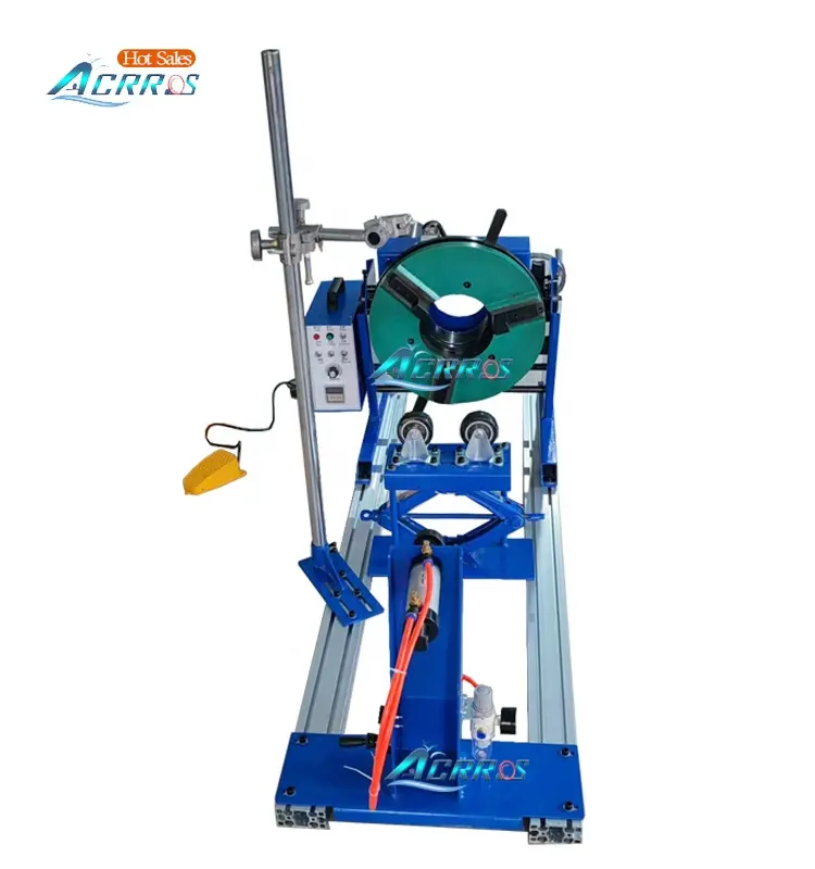 Capacity 300kg Horizontal Combination Type Pipe Welder Through Hole 170MM Welding Positioner