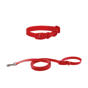 Conjunto de Collar y Correa para Perro Ajustable de Lujo en PVC PUPE, Impermeable, con Agarre Fácil y Cómodo para Perros - Product Image 5