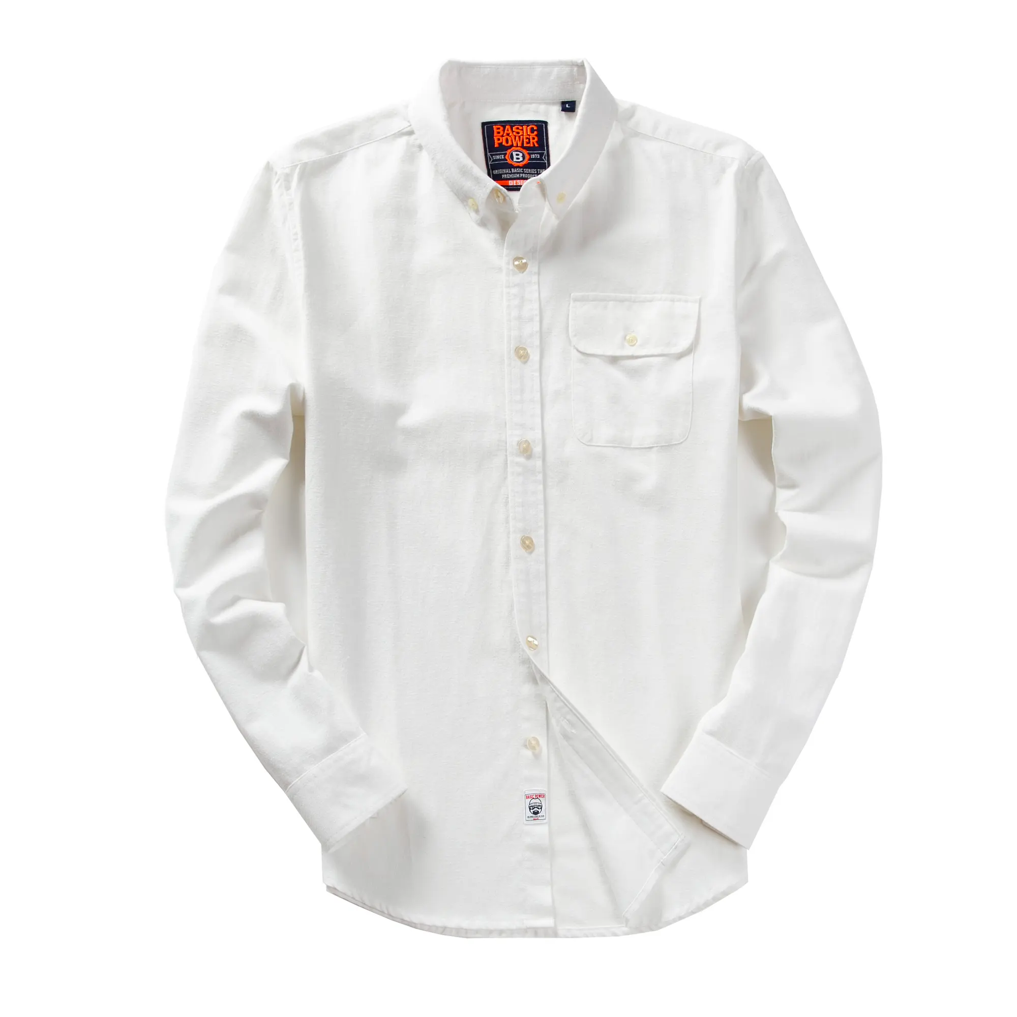 Camisa branca masculina manga longa versão de negócios de homens profissionais camisa formal branca terno para homens novos estilos