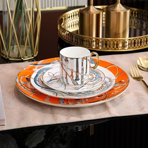 High-End Bone China <b>Coffee</b> Cup Set Afternoon Tea Classic Breakfast Milk <b>Gift</b> <b>Box</b> - Product Image 1