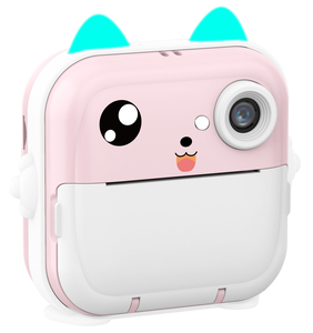 Mini imprimante thermique de poche portable pour enfants, appareil photo pour enfants, cadeaux pour enfants, appareil photo avec autocollants, étiquettes, photos, imprimante sans fil - Product Image 1