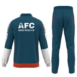 Squadra di tuta da calcio personalizzata <span class=keywords><strong>serie</strong></span> giacca da calcio comoda - Product Image 3