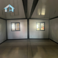 Maisons modulaires transportables de 28 m² anti-déformation toutes saisons de qualité supérieure, bureaux préfabriqués de 20 pieds pour projets en bord de mer et zones de travail