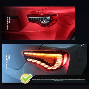 Luz Trasera Roja Modificada para Coche a Escala 86 12-20 WPX13-20, Ensamblaje de Luz Trasera YAB-86-0287B Compatible con T - Product Image 3