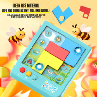 Jeu de puzzle électronique pour enfants, capture d'insectes, jouet éducatif pour la pensée logique, jouets sensoriels pour la logique spatiale