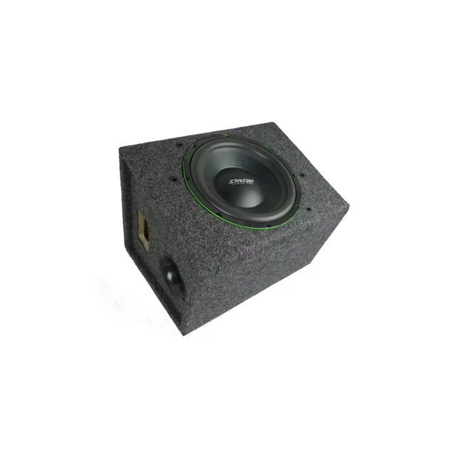 Single Car Speakers 10 Inches Woofer Subwoofer 120 Watt Super Slim Active Underseat Subwoofer Enclosure