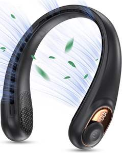 Ventilador de Cuello Recargable, 3 Velocidades, Regalo Perfecto para Hombres, Mujeres y Niños, Ventilador Personal sin Aspas - Product Image 2