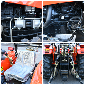 Mini <span class=keywords><strong>tracteur</strong></span> agricole diesel 4x4 compact pour ferme, 120 CV, machine agricole 4x4 avec une longue durée de vie au <span class=keywords><strong>Bénin</strong></span> - Product Image 4