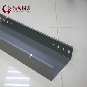 Full Enclosed Steel Cable Trunking Tray With Cover