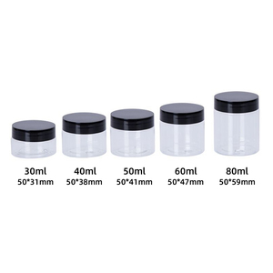 Cấp Thực Phẩm 40Ml <span class=keywords><strong>PET</strong></span> Nhựa Container Lọ Nhựa Cho Bơ Đậu Phộng Mứt Mật Ong - Product Image 5