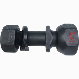 Hoge Spanning Metrische Wiel Stud Voor <span class=keywords><strong>Nissan</strong></span> Truck Aangepaste Grootte M 24X1.5/M 22X1.5 Dubbele Kop Wiel Bout - Product Image 4