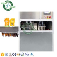 Automatique 2 4 6 buse 0-10L personnalisé stand up sachet bec poche eau liquide Solutions de nettoyage remplissage étanchéité