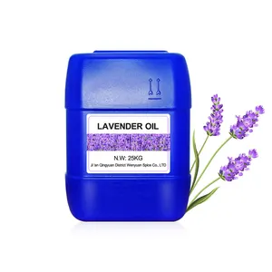 Label pribadi minyak esensial Lavender alami produsen dan pemasok minyak wangi lilin beraroma untuk rambut dalam jumlah besar