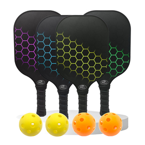 Pagaie de pickleball d'entraînement Sweet Spot en fibre de carbone MELORS-<span class=keywords><strong>Mini</strong></span> tête de pagaie et manche extra long - Product Image 3