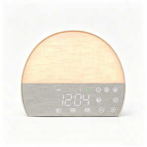 <span class=keywords><strong>Despertador</strong></span> con Luz de Amanecer, Máquina de Ruido Blanco y Luz Nocturna, Pantalla Táctil Digital <span class=keywords><strong>para</strong></span> Adultos/Niños/Dormitorio - Product Image 1