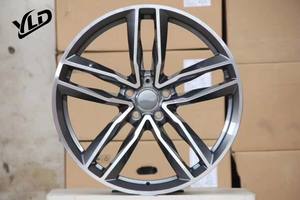 Rines Forjados YLD de <span class=keywords><strong>18</strong></span>, 19 y 20 <span class=keywords><strong>Pulgadas</strong></span>, Acabado Gunmetal Mecanizado, 5x112, 66.6mm, para Audi RS3, RS5, RS6, RS7, A3, A4, A5, A6, A7, A8, A9 - Product Image 3