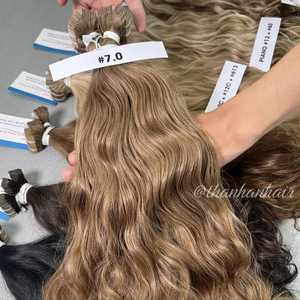 สินค้าขายดี2025!!! เทปต่อผมผมหยักศกธรรมชาติเวียดนามเทปในเปียโนและผมผสมสี - Product Image 3