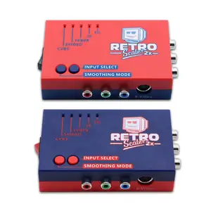 レトロビデオゲーム用のA/VコンバーターとラインダブラーRetroScaler2x480p60信号
