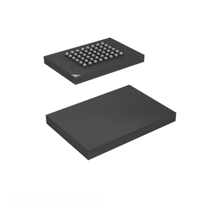 Composants de circuit électronique CY14B108L-BA45XI le canal du fabricant de mémoire 48 TFBGA - Product Image 1