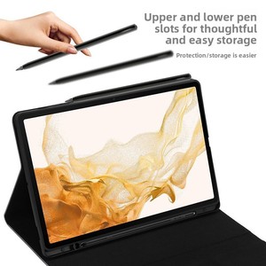 Étui de protection Galaxytabs7+, étui de protection en cuir tabs8 10,5/11 pouces, étui de protection complet anti-chute pour tablette S6 - Product Image 3