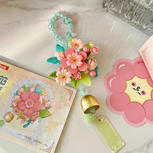 Compatible con el Ramo de Flores para Deseos, <span class=keywords><strong>Flor</strong></span> de Plástico, Isla de Mariposas, Juguete Educativo Ensamblado a Mano, Regalo Festivo para Niñas - Product Image 2