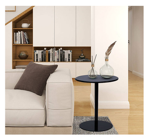 Small Round <strong>Coffee</strong> <strong>Tables</strong> in White Black <strong>Yellow</strong> Gold Red Orange Blue Green for Tea Shops Dessert Cafes High Leg <strong>Coffee</strong> Dining - Product Image 3