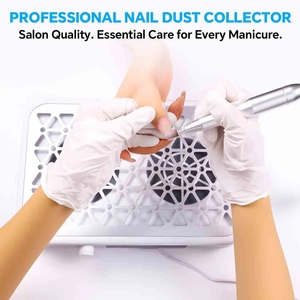 2025 nuevo colector de polvo de uñas para <span class=keywords><strong>manicura</strong></span> y salón de uñas aspiradora silenciosa de doble puerto - Product Image 2