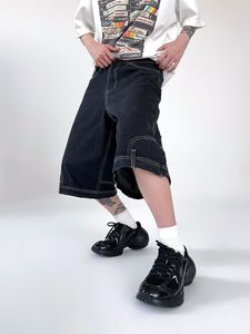 Pantalones Vaqueros de Hombre con Costuras Asimétricas, Corte Relajado, Denim, Proveedor - Product Image 3