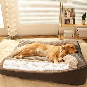 Cama Ortopédica de Lujo para Perros y Gatos, Ultra Suave y Transpirable, de Piel Sintética, Tamaño XXL, con Funda Extraíble y Lavable - Product Image 2