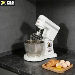 Équipement alimentaire, mini robot de cuisine 5L, équipement de boulangerie, appareils électroménagers, mixeur alimentaire électrique pour la cuisine avec tête inclinable à 10 vitesses - Product Image 3