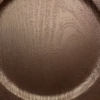 Assiettes de présentation décoratives en plastique écologiques, texturées imitation bois rustique moderne, 13 pouces, personnalisables pour mariage, vente en gros