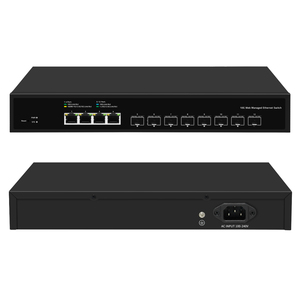 Sfp + Cổng web Quản Lý chuyển đổi mạng 8 cổng Hỗ trợ <span class=keywords><strong>DHCP</strong></span> và định tuyến động hỗ trợ phân chia VLAN và tổng hợp cổng - Product Image 5
