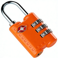 Cadenas en alliage de zinc durable, TSA, étanche, antirouille, cadenas à combinaison pour sac de voyage et sacs fourre-tout