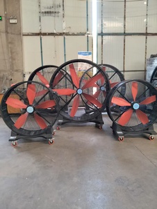 Ventilador Axial Industrial Móvil de 30 Pulgadas, Impulsado a Mano, con Cinco Aspas, 400W, Gran Potencia, Viento Fuerte y Eficiente, Diseño de Aspas Grandes - Product Image 6