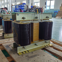 Transformateur régulateur de tension triphasé vers monophasé, direct usine, convertisseur triphasé en monophasé, 3KV à 10KV, type sec
