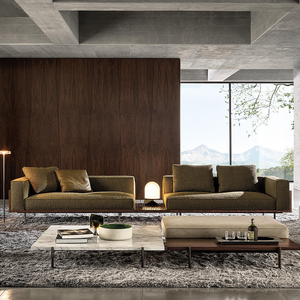 AOMISI CASA Canapé <span class=keywords><strong>Brasilia</strong></span> en tissu italien moderne personnalisé, ensemble de canapés modulaires en bois de rose, meubles de salon, fauteuil, chaise longue - Product Image 2
