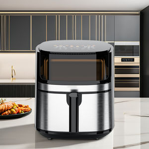 Nuevas freidoras <span class=keywords><strong>de</strong></span> <span class=keywords><strong>aire</strong></span> <span class=keywords><strong>de</strong></span> doble elemento <span class=keywords><strong>de</strong></span> calefacción doble freidoras <span class=keywords><strong>de</strong></span> <span class=keywords><strong>aire</strong></span> <span class=keywords><strong>de</strong></span> acero inoxidable freidoras <span class=keywords><strong>Premium</strong></span> - Product Image 4