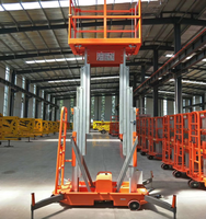 Plateforme élévatrice hydraulique électrique verticale pour une personne, 4-18 m, mobile, à vendre