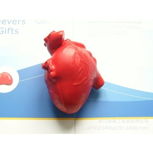 Pu Heart Fidget Toy High <b>Rebound</b> Stress Relief Unisex 14 Years Up - Product Image 5