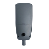 Lampe de rue LED XD en alliage d'aluminium avec photocellule IP66 IK09 certifiée CE ENEC CB AC 30W-300W Garantie 5 ans Smartthings 4000K