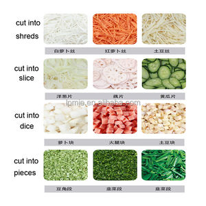 เครื่องหั่นกะหล่ำปลีหอมใหญ่ผักอุตสาหกรรมใช้งานได้หลากหลายสำหรับลูกบาศก์แผ่นสไลด์ - Product Image 4