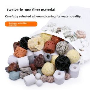 Anneaux bio pour aquarium, média filtrant en céramique, boules biologiques poreuses, accessoires de filtration pour la purification de l'eau des aquariums - Product Image 3