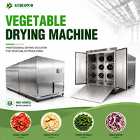 Industriële warmtepomp fruitdroogmachine 400-500 kg, SUS304, automatische dehydrator voor bieten, wortelen, champignons en voedsel.
