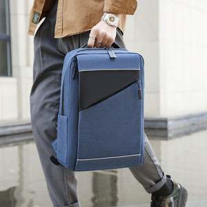 10pcs Custom Logo Smart Travel Backpack Multifunction Business <b>Big</b> Capacity USB Charging Port Waterproof Polyester Customizable - Product Image 6